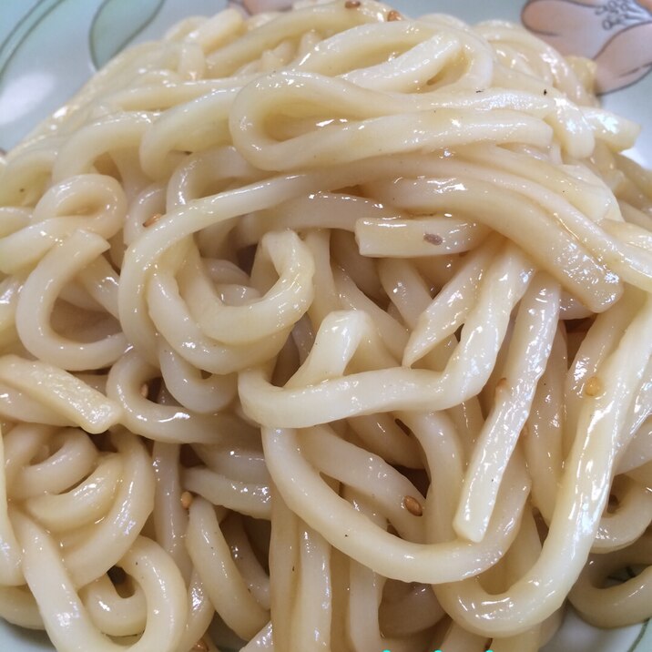 超シンプル☆ごま油香る具なし焼うどん